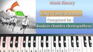 Vande Mataram Piano Notes Easy Keyboard Notes Sa Re Ga Ma