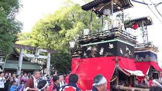 2023 比良秋祭り 六所神社 奉納