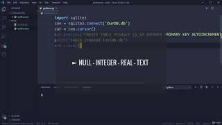 Create Table in Database using Python programming@90