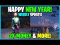HAPPY NEW YEAR! GTA 5 Online WEEKLY UPDATE! 2X Money & More!