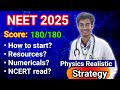 Realistic Strategy for Physics NEET 2025 🔥‼️By AIR 59