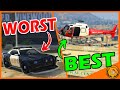 Ranking Every Emergency Service from Worst to Best in GTA 5