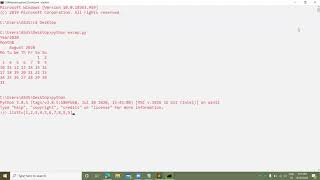 Session 27 - Python Inbuilt Module