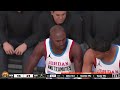 nba 2k25 michael jordan vs modern nba era denver nuggets vs michael jordan