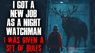 I Got A New Job As A Night Watchman, I Was Given A Set Of Rules