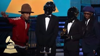 Daft Punk Win Best Pop Duo Group Performance for Get Lucky | GRAMMYs