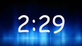 2:29 Minutes Timer / Countdown from 2min 29sec