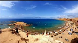 Beach sidi el bachir nador morocco , the most beautiful beach in the world