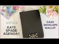 KATE SPADE AGENDA AS CASH ENVELOPE WALLET!