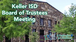 Keller ISD Board Meeting | May 14, 2026