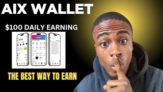 AIX Wallet: Earn 23% Profit on Your Capital | Best Crypto Earning App 2025 | Make Money Online