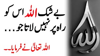 ALLAH Kay Faislay Aur Hikmat | Best Collection of Islamic Quotes in Urdu | Allah Quotes Part 2