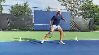 Forehand Cone Drill