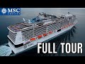 MSC Meraviglia - Full Cruise Ship Tour (2023)