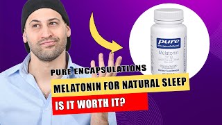 Pure Encapsulations Melatonin 3 mg - Antioxidant Supplement to Support Natural Sleeping