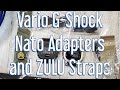 Vario G-Shock NATO Adapter and Four Vario Straps