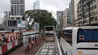 Hong Kong Bus KMB AVBWU721 @ 12A 九龍巴士 Volvo B9TL 黃埔花園 長沙灣(深旺道)