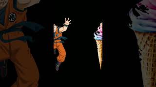 Dragon Ball super character in ice cream eating mode #dbs bs #dbz #shorts #anime