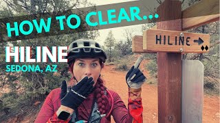 How To Clear HiLine Trail, Sedona, AZ | On Trail MTB Skills with Roxy