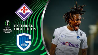 ACF Fiorentina vs. KRC : Extended Highlights | UECL Group Stage MD 5 | CBS Sports Golazo
