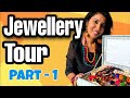 Jewellery Tour | Hand Crafted Jewellery | Handmade Jewellery | Part - 1 |  Poornima Raman