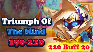 Hero Wars Triumph of the Mind: Folio Boss Fights Level 190, 200, 210 and 220