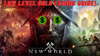 NEW WORLD GOLD FARMING GUIDE | LOW LEVEL GOLD GUIDE | beginner gold guide lvl 1