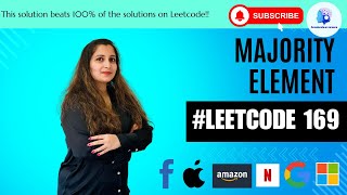 🔥Leetcode 169 | Majority Element | Python #leetcodesolutions #faang interviews🏆