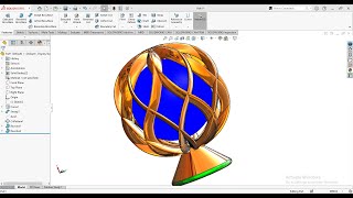 3D Printable Spherical Puzzle || Solidworks Practice