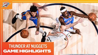 OKC Thunder at Denver Nuggets | Game Highlights | December 29, 2023