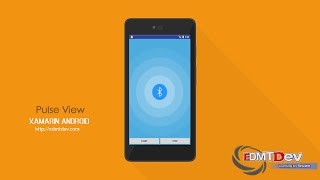 Xamarin Android Tutorial - Pulse View