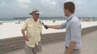 Pensacola Beach Storm Preps