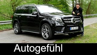 Mercedes GLS FULL REVIEW test driven GLS 400 450 - Autogefuehl