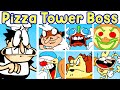 Friday Night Funkin': Peppino VS All Pizza Tower Bosses [Dish Served Hot Playable ]/FNF Mod]