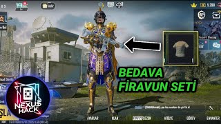 PUBG BEDAVA FİRAVUN SETİ KURULUMU || BAN YOK || HER CİHAZDA ÇALIŞIYOR