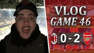 AC MILAN 0 v 2 ARSENAL - I WAS NOT EXPECTING THAT - MATCHDAY VLOG