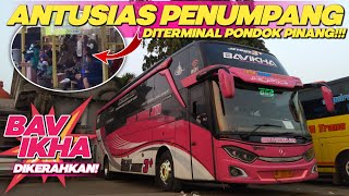 GAK NYANGKA ‼️ANTUSIAS PENUMPANG DITERMINAL PONDOK PINANG TETAP RAMAI😱