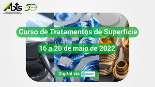 Curso de Tratamentos de Superfície - 100% Digital