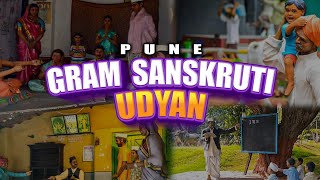 ग्राम संस्कृति उद्यान | Gram Sanskruti Udyan| Pune Maharashtra | पुणे पर्यटन स्थळ #pune#motovlog