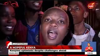 Kenyans optimistic of a better 2022 despite challenges ahead