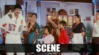 Comedy Scene Between Mohan Babu & NTR - Major Chandrakanth Movie - Nagma, Ramya Krishna - SVV