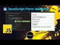Form Validation in JavaScript | Beginner to Advanced Guide (2025)