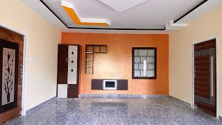 900sqft ல் அழகான 2BHK காம்பாக்ட் வீடு | Single Storey Semi-Furnished House for Sale | Epi-355