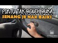 CARA REPAIR PINTU TAK BOLEH BUKA | PROTON WIRA