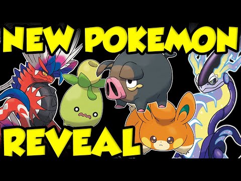 NEW GEN 9 POKEMON DETAILS - Pokemon Scarlet & Violet - YouTube