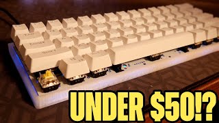 $50 Custom Built Keyboard - GH60 \u0026 Gateron Yellow's