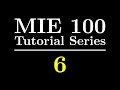 MIE100 Tutorial #6: Impulse and Momentum