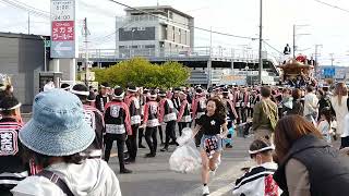 熊取町だんじり祭り  大久保区  2022年   10月8日