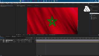 How to create Realistic Animated Flag - After Effects Tutorial - No plugin