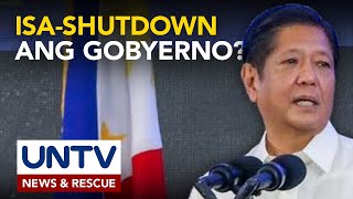 Operasyon ng gobyerno, kailangang i-shutdown sakaling paboran ang petition vs 2025 GAA—PBBM